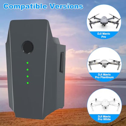 Mavic Pro Battery, 2 Pack 3830mAh 11.4V Intelligent Flight Battery for DJI Mavic Pro/Pro Platinum/Pro White
