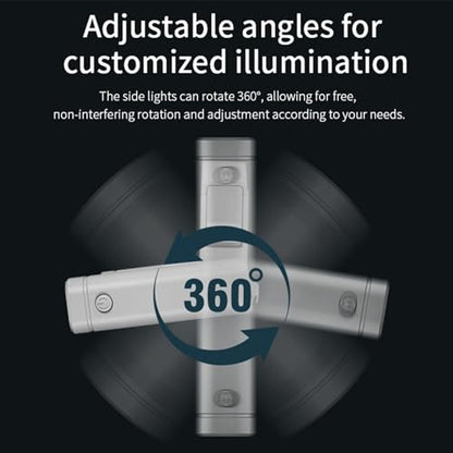 Mini4 Pro Drone Searchlight Night Light for DJI Mini 4 Pro Rechargeable Dual Light 360° Rotation Multiple Modes Night Flight Light