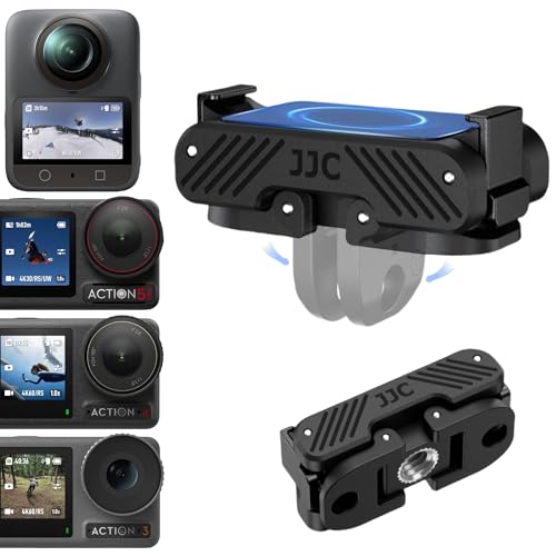 JJC Magnetic Quick Release Mount Adapter for DJI Osmo Action 5 Pro 4 3 - color: Magnetic Quick Release Adapter