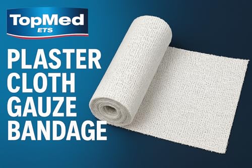 Craft Wrap - Plaster Cloth Gauze Bandage (4" x 3 Yards 10 cm X 2.7 M) 6 Rolls