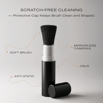 C Coiro Camera Lens Cleaning Kit 7 in 1 – Lens Pen, Air Blower, Sensor Cleaning Swabs, Lens Cleaner Spray, Wet Wipes 5 Pac, Microfiber Wipe – DSLR Mirrorless Full Frame - size: 7 IN 1