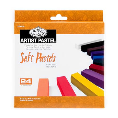 Royal & Langnickel CPA-P24 Soft Pastels Artist Pack, Multicolor - color: Portrait