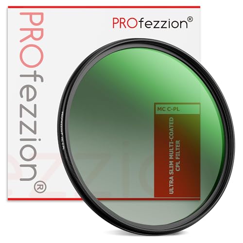 PROfezzion 58mm CPL Filter, Camera Lens Polarizing Filter for 58mm Lenses - size: 58MM