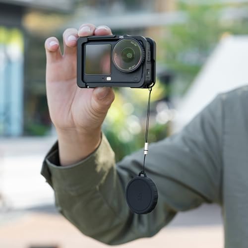 JJC Action 6 Rubber Lens Cap for DJI Osmo Action 6,Thicken Shockproof Cover - color: Silicon Lens Cap