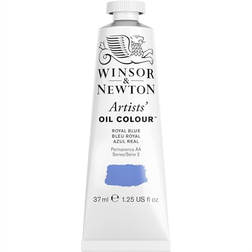 Winsor & Newton Artists' Oil Paint, 37ml Tube, Royal Blue