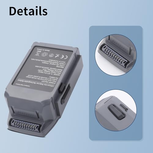 1-Pack Battery Compatible for DJI Mavic Pro Platinum/Pro White 11.4V 3830mA