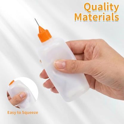 Goodma 30 Pcs Mixed Sized Precision Tip Applicator Bottles - size: 1 Ounces