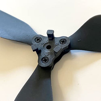 DJI Mavic 2 Pro Propellers 874X 3 Blades Low Noise Quick-Release Folding Upgrade Replacement Drone Accessories for Mavic 2 Pro & Zoom (4pcs - 2CW 2CCW, Black)