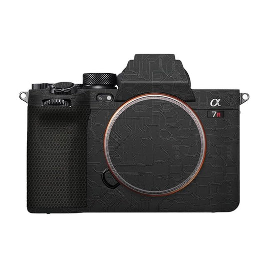 Anti-Scratch Camera Cover Skin Sticker for Sony Alpha A7RV A7R5 A7RM5 Protector Vinyl Film Skin Protective Decoration (Circuit Black) - color: Circuit Black