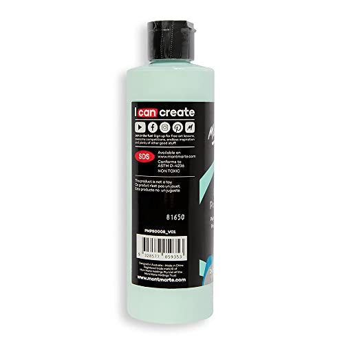 Mont Marte SuperCell Pouring Paint 240ml -Light Aquamarine - color: Light Aquamarine