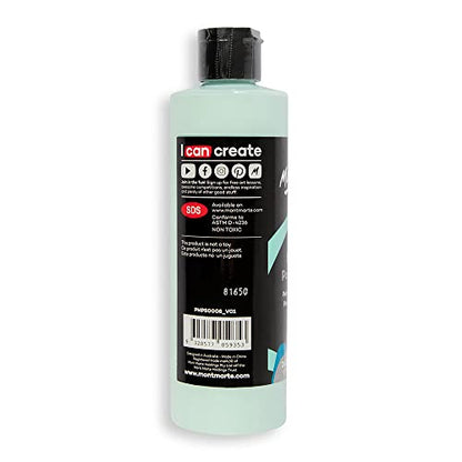 Mont Marte SuperCell Pouring Paint 240ml -Light Aquamarine - color: Light Aquamarine