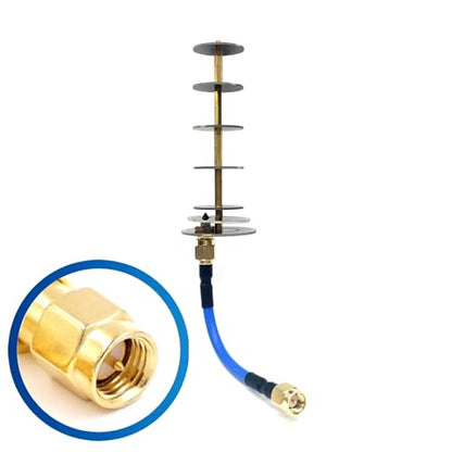 High Gain 12dBi 5.8GHz Directional Antenna RC FPV Drone Goggles for UAV 5.8G Remote Control Long Range Receiver Transmitter (SMA Male)