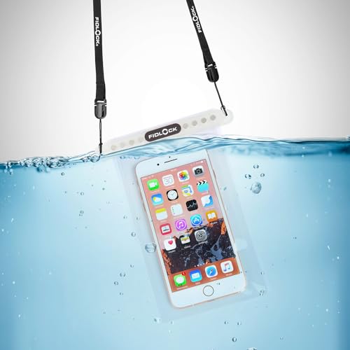 FIDLOCK Hermetic Dry Bag Flexible Magnetic Bag, Medi, Transparent - color: Transparent, size: Medi