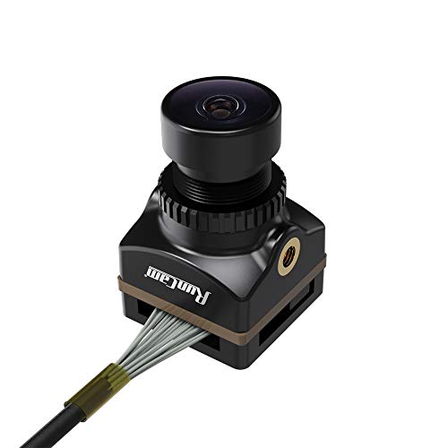 RunCam Split 4 V3 4K FPV Camera with FOV 140° Low Latency, DC 5-20V Nano HD Recording 16:9/4:3 NTSC/PAL Switchable Version for FPV Drone, Black