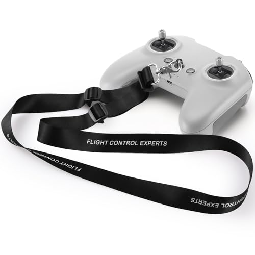 GeeRic Neck Lanyard Strap Compatible with DJI Mini 4K / 2/2 SE / 3/3 Pro, Drone Accessories for Flip/Neo/Mavic 3 / FPV/Air 3S / 3 / 2S Secure Metal Hook, Hands-Free Flying Support