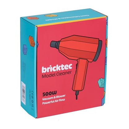 Bricktec Model Duster – Electric Air Duster & Vacuum 2-in-1 | Corded Cleaning Tool for Building Bricks, Models, Miniatures & Hobby Sets