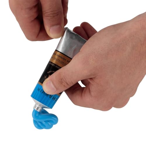 Creative Mark Key Tube Squeezer Set, Paint Saver for Artists - 3 Assorted Sizes, Durable Plastic, Leak-Proof Tube Roller for Oil Paint & More - 24 Pack