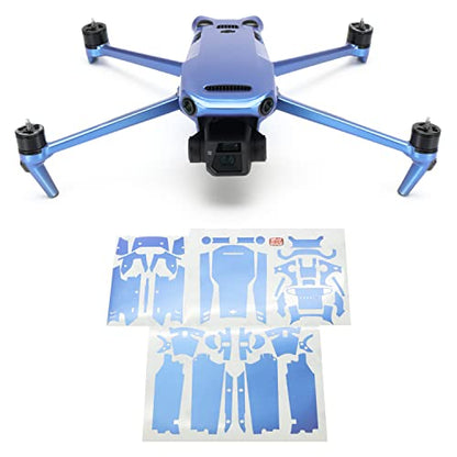 WRAPGRADE Full Skin Stickers for DJI Mavic 3 / Mavic 3 Classic (Celeste Blue) - color: Celeste Blue