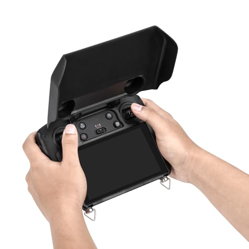 BTG 2 in 1 Screen Protective Cover for DJI RC Pro Remote Controller Protector Sun Hood Accessories
