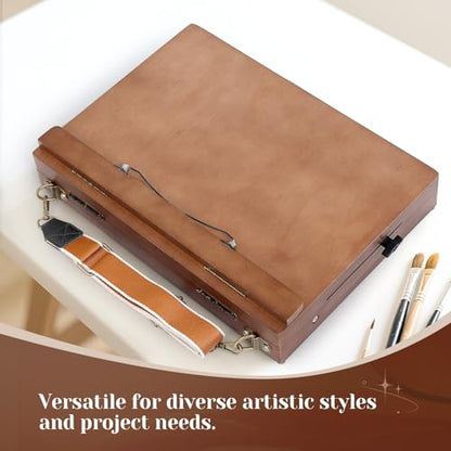 TYYIHUA Tabletop Easel for Painting, Adjustable Wooden Desktop Art Easel