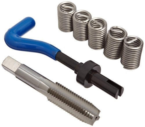 E-Z Lok EK21420 Helical Threaded Insert Kit, 304 Stainless Steel, 5/8"-11 Thread Size, 1.250" Installed Length (Pack of 5) - size: 5/8"-11 Thread Size, 1.250" Installed Length, style: Pack of 5