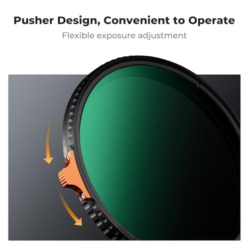 K&F CONCEPT 49mm Ultra-Low Reflectivity Variable ND2-400 ND Lens Filter - size: 49mm