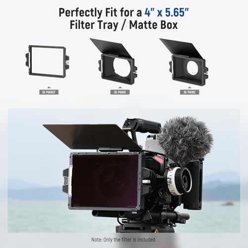 NEEWER ND1.5 (5 Stops) Square ND Filter, 4"x5.65" Dual Sided 30 Multi Nano Coated Cinema Neutral Density Filter for NEEWER Matte Box Compatible with Tilta Compatible with SmallRig - style: ND1.5 (5 Stops)