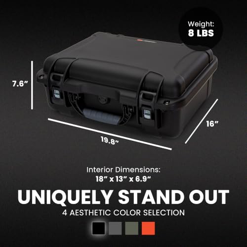 NANUK 930 DJI™ Avata 360 - Waterproof Hard Case with Drone Foam Insert - color: Black