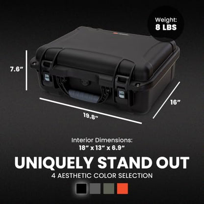 NANUK 930 DJI™ Avata 360 - Waterproof Hard Case with Drone Foam Insert - color: Black