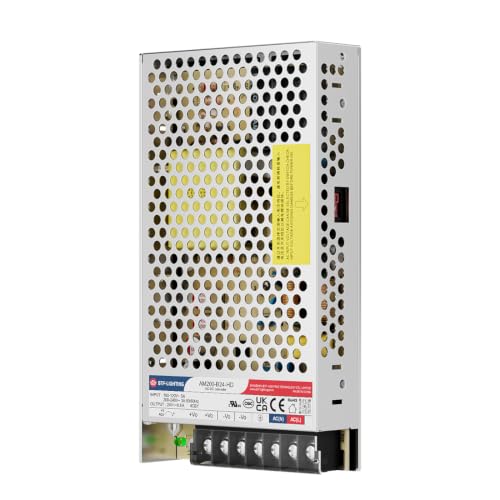 BTF-LIGHTING Power Supply DC24V 200W UL Recognized Component for LED Strip - size: 24V200W