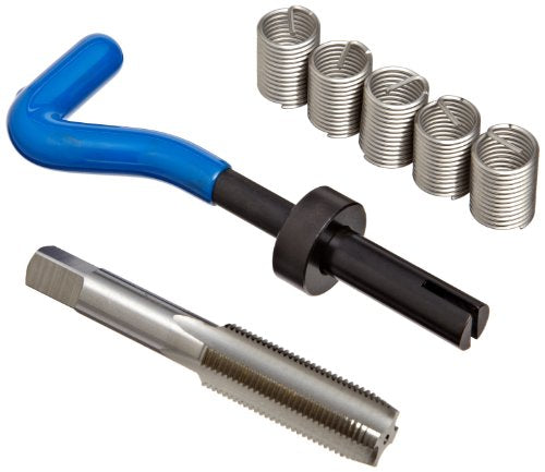 E-Z Lok EK31315 Helical Threaded Insert Kit, 304 Stainless Steel, 9/16"-18 Thread Size, 0.844" Installed Length (Pack of 5) - size: 9/16"-18 Thread Size, 0.844" Installed Length, style: Pack of 5