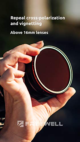 Freewell 82mm Threaded Hard Stop Variable ND Filter Bright Day 6 to 9 Stop - size: 82mm, style: 6-9 Stop