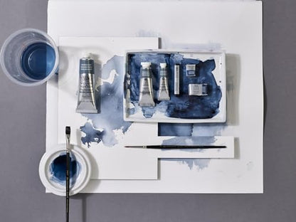 Winsor & Newton Professional Watercolor, Half Pan, Smalt - color: Smalt, style: Half Pan