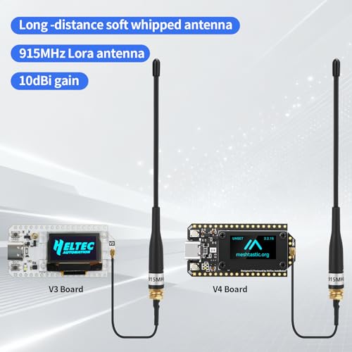 1Pcs 915MHz LoRa Antenna 10dBi Gain for Meshtastic Long Range - color: 1pcs-19cm
