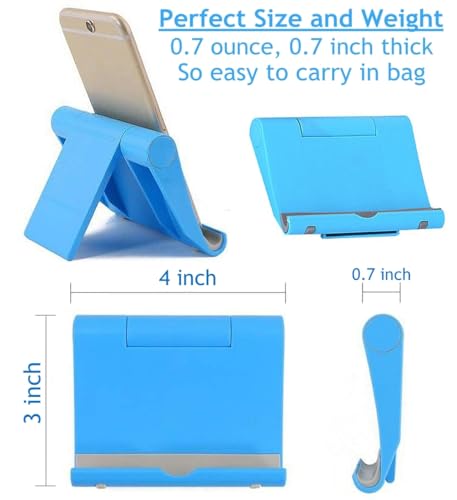 Cell Phone Stand, Desktop Holder for Smartphones, Phones & Tablets - color: Green