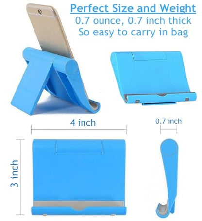 Cell Phone Stand, Desktop Holder for Smartphones, Phones & Tablets - color: Green