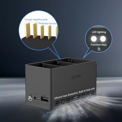 LKTOP 100W Mini 5 Pro Battery Charging Hub for DJI Mini 5 Pro/4 Pro/3 Pro/3