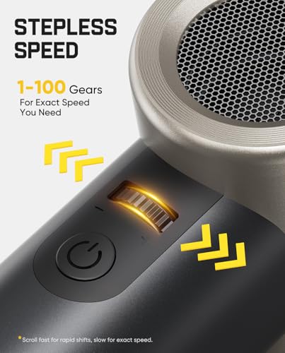 Fanttik B11 Pro Max Electric Air Duster with Powerbank Function (Champagne) - color: Champagne Gold