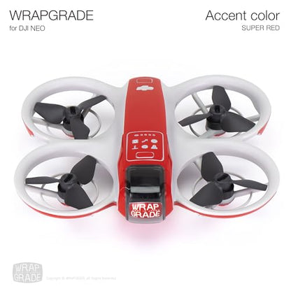 Wrapgrade for DJI NEO Accent Color Sticker (Super Red) - color: Super Red