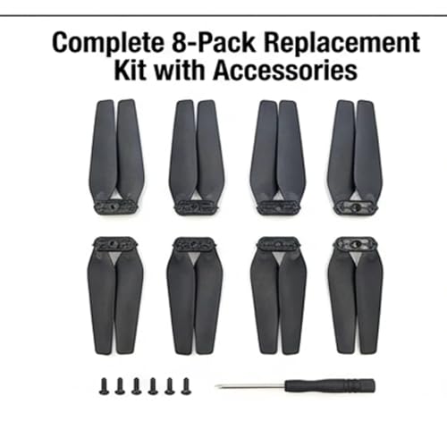 Drone Propellers Set, 58-121mm Mini Brushless Blades, Suitable for Assembling Various Drone Accessories (Small Folding Fan Blade) - style: Small folding fan blade