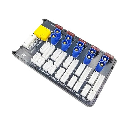 EC3 Parallel Charging Board 2S-6S Lipo Battery Balance Charge Board Expansion Board for RC Drone Helicopter Battery Charger