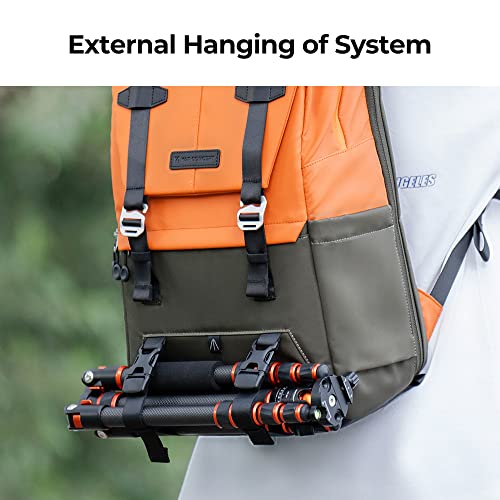 K&F CONCEPT Camera Backpack, 20L Camera Bags for Photographers - color: 04-orange
