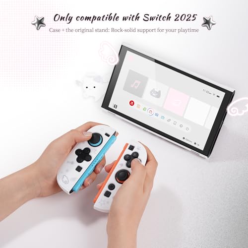 GeekShare Protective Shell Compatible with Switch 2 - color: Star Angel Cat