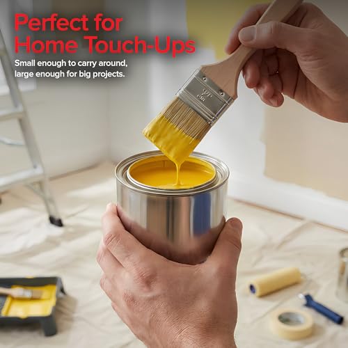 Stock Your Home 1 Quart Unlined Metal Paint Cans with Lids (2 Pack), Empty Quart Paint Cans for Storage, Mixing, Touch Ups and Crafts - Made in USA, Metal Buckets with Friction Fit Lids - size: 2 Pack