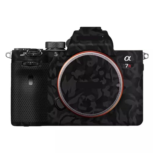 Anti-Scratch Camera Skin Wrap Sticker Coat Vinly Protective Film Body Protector Decals Cover for Sony A7II A7RII A7SII A7M2(Field Camouflage Black) - color: Field Camouflage Black