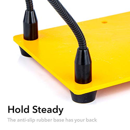 KOTTO Helping Hands Soldering,Third Hand Soldering Tool PCB Holder 4 Arms