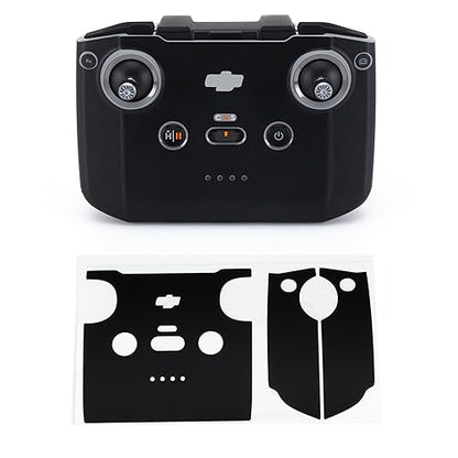 WRAPGRADE Skin Stickers Compatible with DJI RC-N2 (Stealth Black) - color: STEALTH BLACK