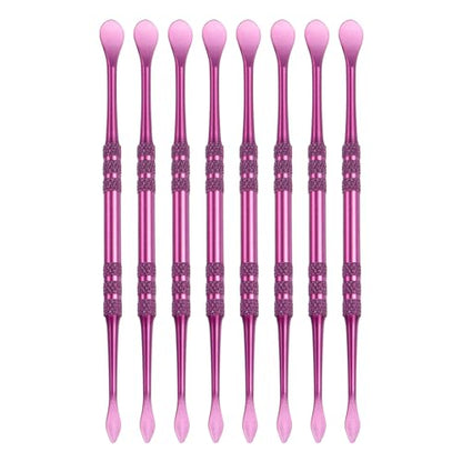 HARFINGTON 8 Pcs Wax Carving Tools 4.8" Double Ended Clay Tools Violet - color: Violet