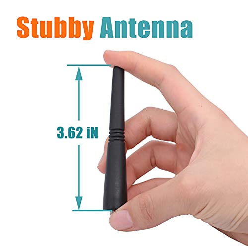 PMAE4003 PMAE4003A UHF Stubby Antenna, 403-470MHz, 3.5 inch, 5 Pack