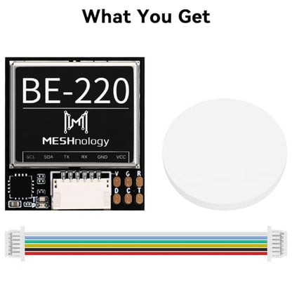 BE-220 GPS Module Upgraded M10050 Chip GNSS Board with Compass Support GPS, Galileo, BDS Three-Mode Positioning for FPV Drone Fixed-Wing UAV Racing Robots Driving Precision Agriculture IoT - size: BE-220